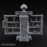 Every Vessel Spoken For Wooden Pottery Display Shelves