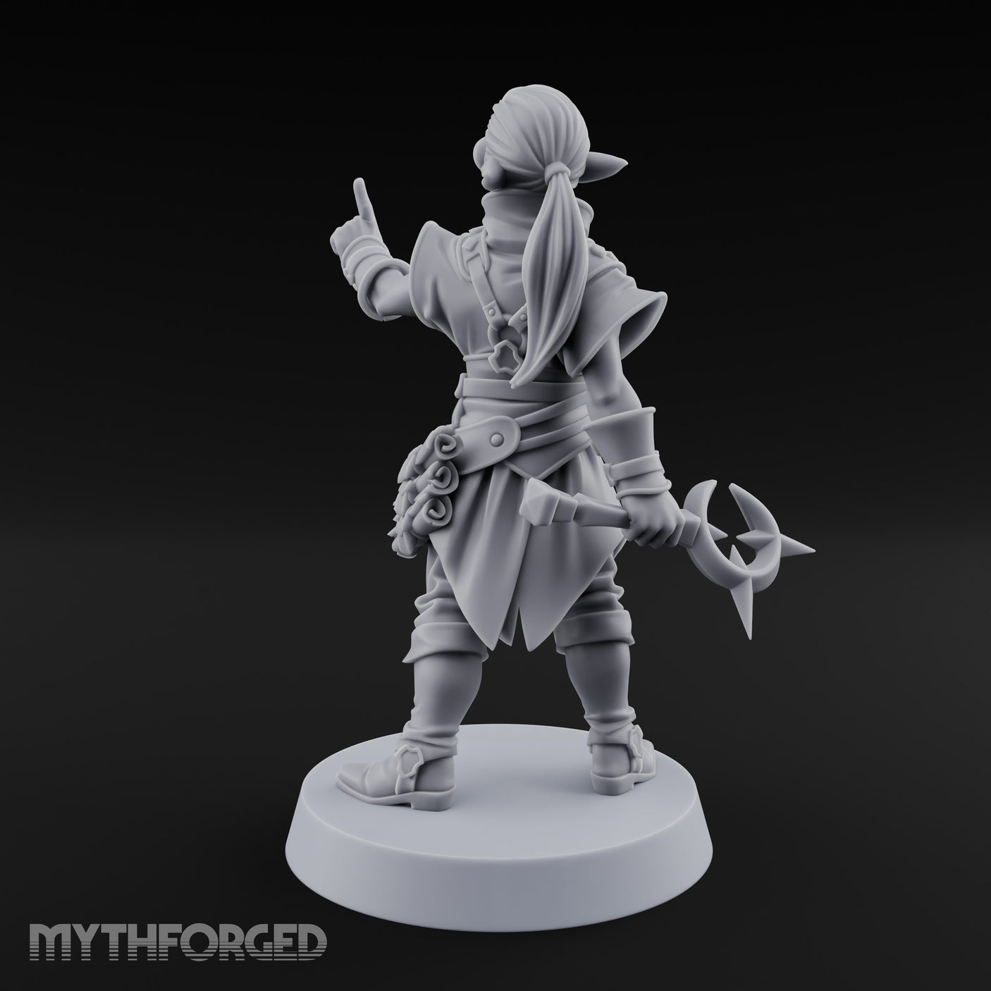 Glasses Wearing Swinging Elf Adventurer gallery 14
