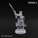 Glave Bearing Ashigaru Warrior A Miniature for Dungeons and Dragons, Pathfinder or other TTRPGs
