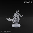 Glave Bearing Ashigaru Warrior B Miniature for Dungeons and Dragons, Pathfinder or other TTRPGs
