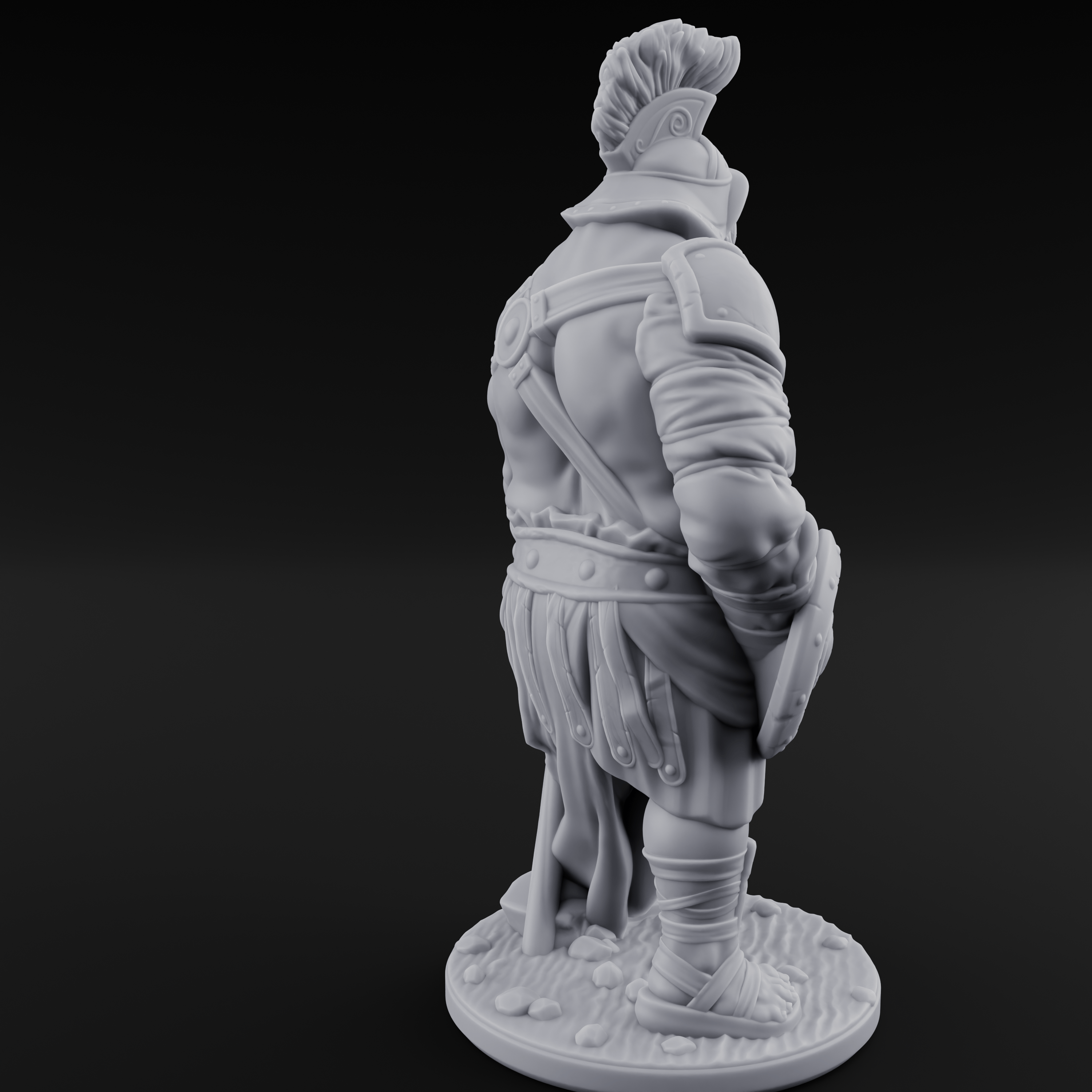 Hammer Gripping Human Gladiator B