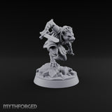 Hunting Pack Fans Out Gnoll Warrior A — Sword & Knife