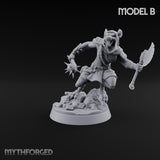 Hunting Pack Fans Out Gnoll Warrior B — Axe & Mace