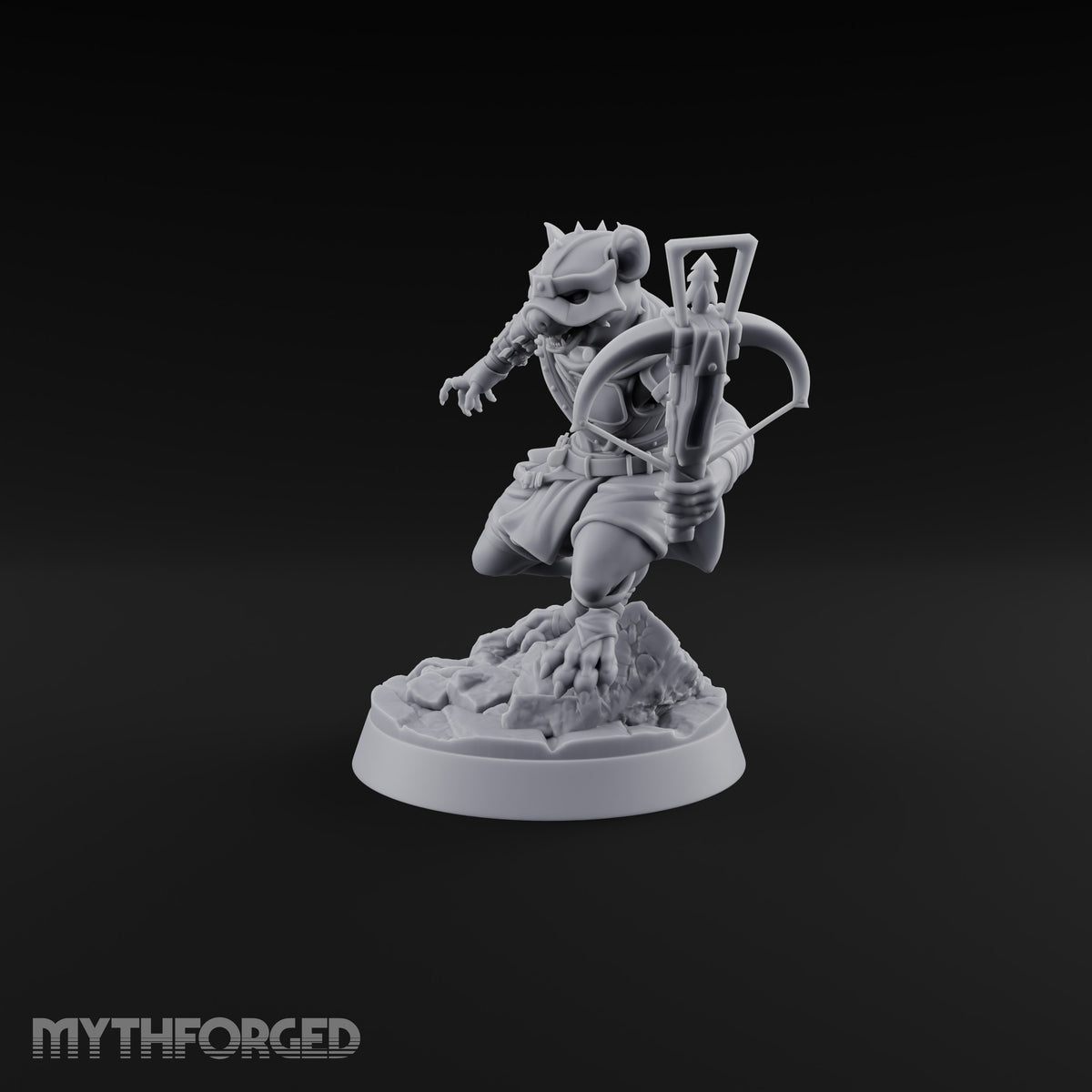 Hunting Pack Fans Out Gnoll Warrior B — Crossbow