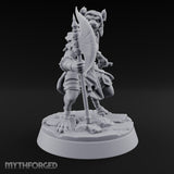 Hunting Pack Fans Out Gnoll Warrior C — Glaive & Knife