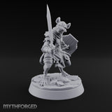 Hunting Pack Fans Out Gnoll Warrior C — Sword & Shield