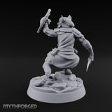 Hunting Pack Fans Out Gnoll Warrior D — Scimitar & Shield