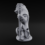 Shield Dragging Gnoll Warriors Miniature for Dungeons and Dragons, Pathfinder or other TTRPGs
