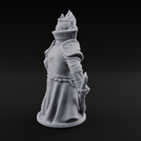 Flame Palming Gnome Pyromancer A Miniature for Dungeons and Dragons, Pathfinder or other TTRPGs