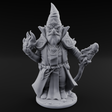 Flame Palming Gnome Pyromancer C Miniature for Dungeons and Dragons, Pathfinder or other TTRPGs