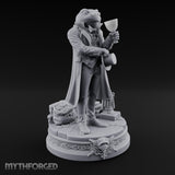 Goblet Inspecting Top Hat Clutching Frogfolk Gentleman — 32mm