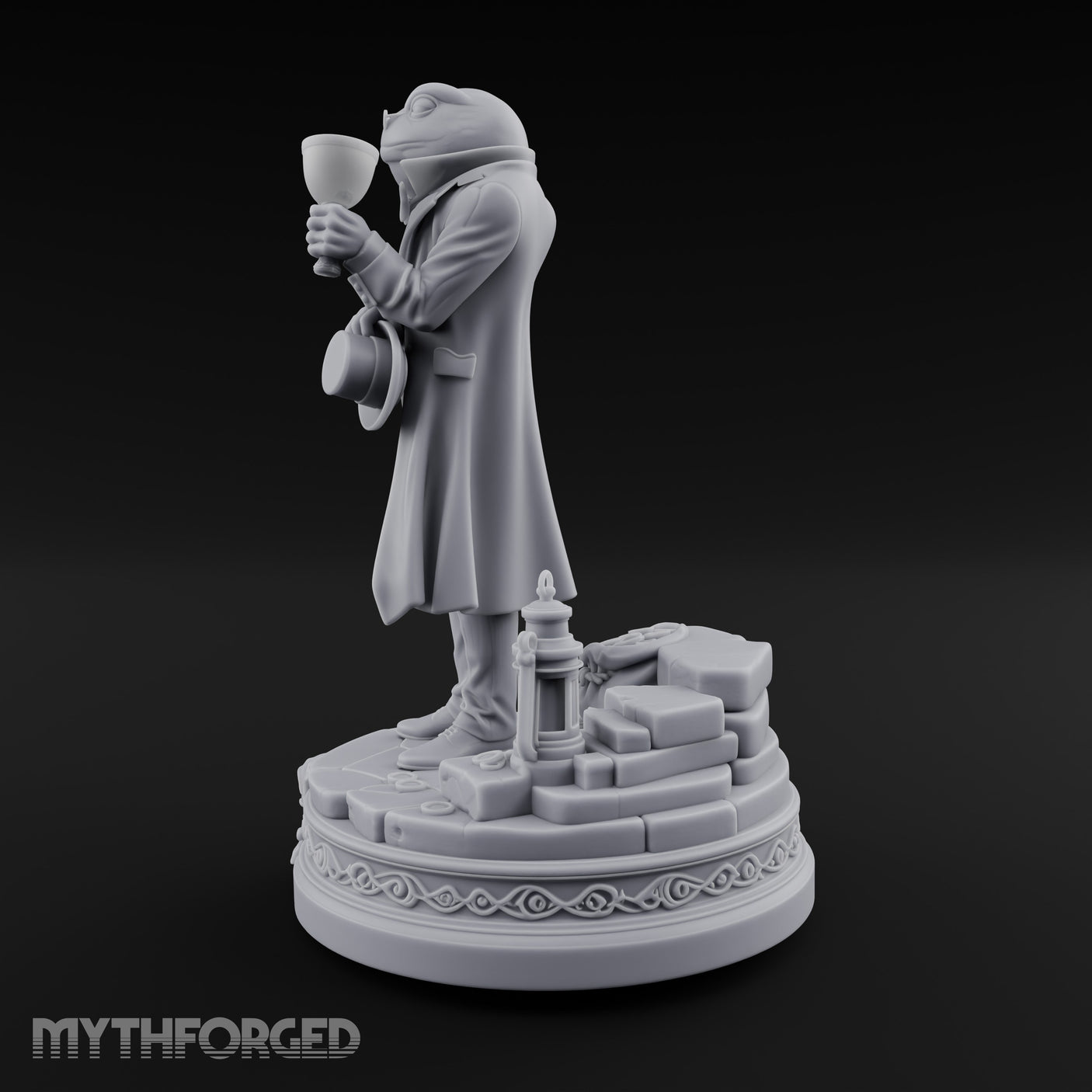 Goblet Inspecting Top Hat Clutching Frogfolk Gentleman gallery 12