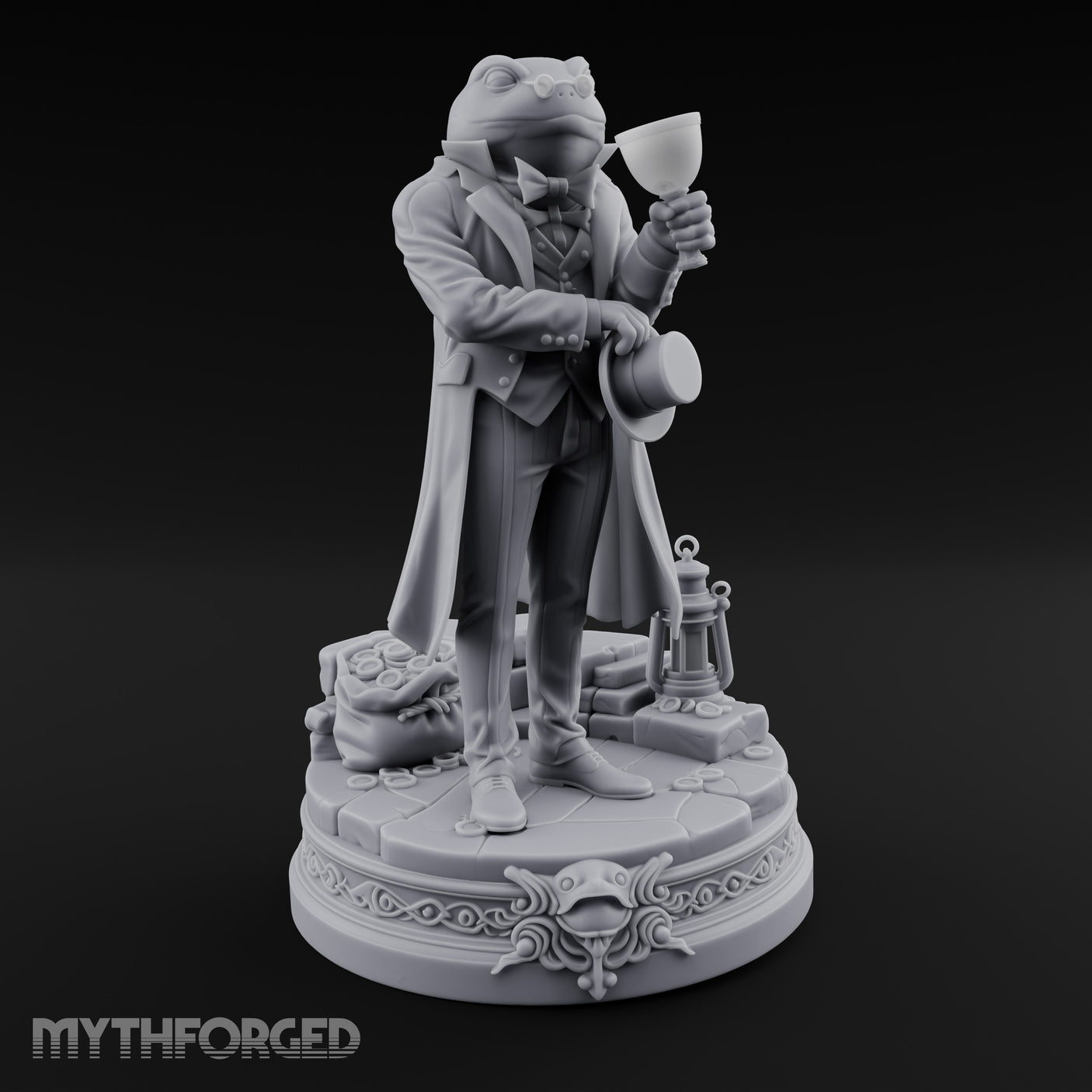 Goblet Inspecting Top Hat Clutching Frogfolk Gentleman gallery 17