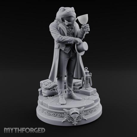 Goblet Inspecting Top Hat Clutching Frogfolk Gentleman gallery 18