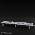 Goblet-Strewn Cloth-Draped Noble Dining Feasting Tables Miniature for Dungeons and Dragons, Pathfinder or other TTRPGs