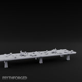 Goblet-Strewn Cloth-Draped Noble Dining Feasting Tables Miniature for Dungeons and Dragons, Pathfinder or other TTRPGs