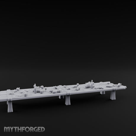 Goblet-Strewn Cloth-Draped Noble Dining Feasting Tables Miniature for Dungeons and Dragons, Pathfinder or other TTRPGs