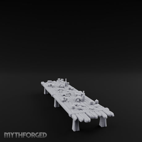 Goblet-Strewn Cloth-Draped Noble Dining Feasting Tables Miniature for Dungeons and Dragons, Pathfinder or other TTRPGs