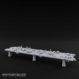 Goblet-Strewn Cloth-Draped Noble Dining Feasting Tables Miniature for Dungeons and Dragons, Pathfinder or other TTRPGs