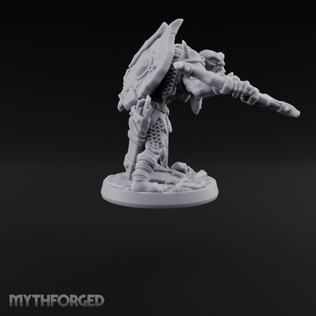 Volley Before Breakfast Goblin Warrior A — Bald