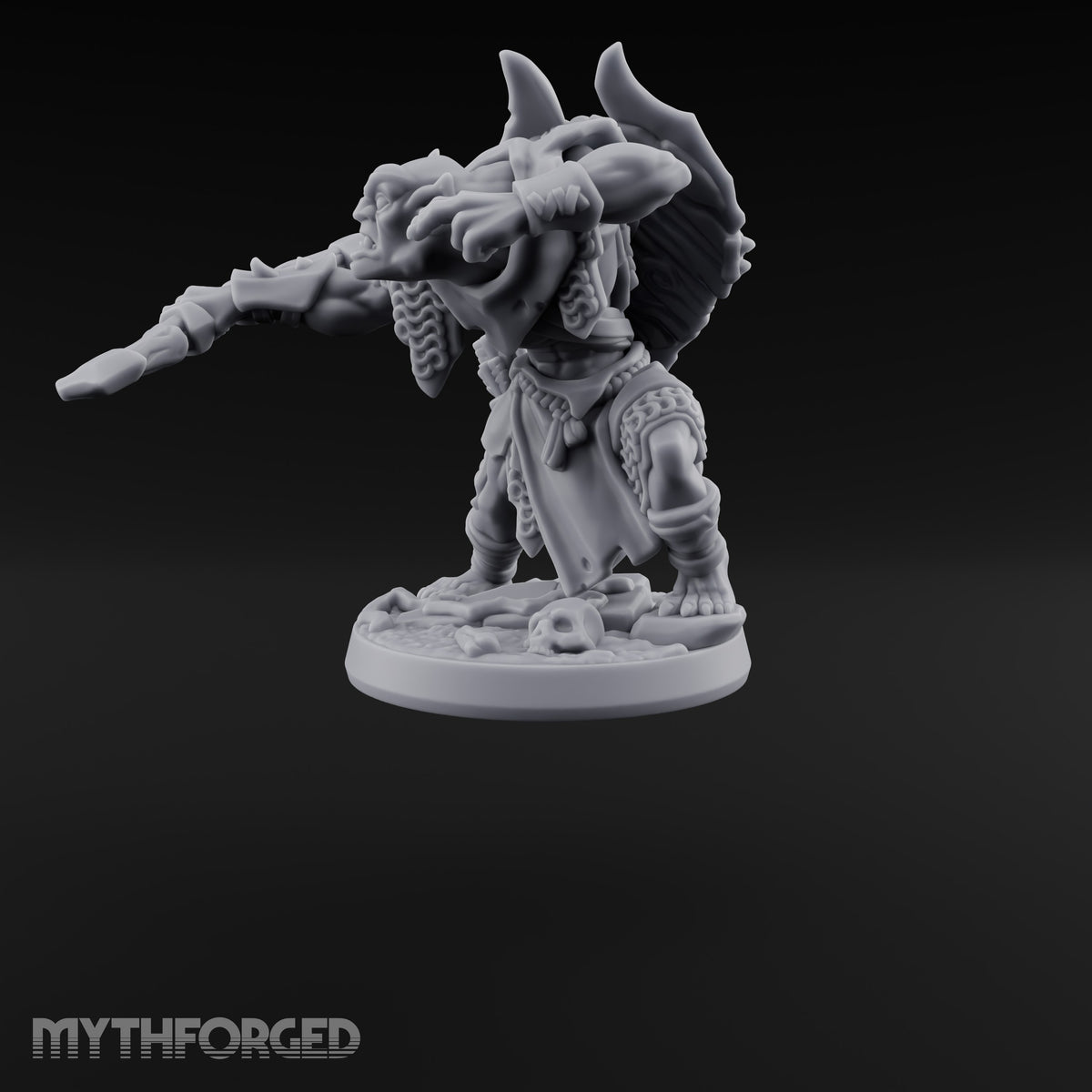 Volley Before Breakfast Goblin Warrior A — Bald