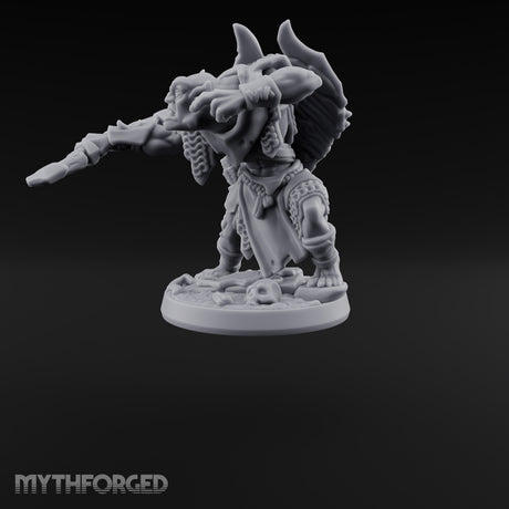 Volley Before Breakfast Goblin Warrior A — Bald
