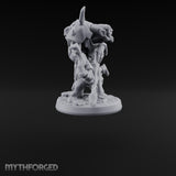 Volley Before Breakfast Goblin Archers and Shaman — B · Bald + Bald
