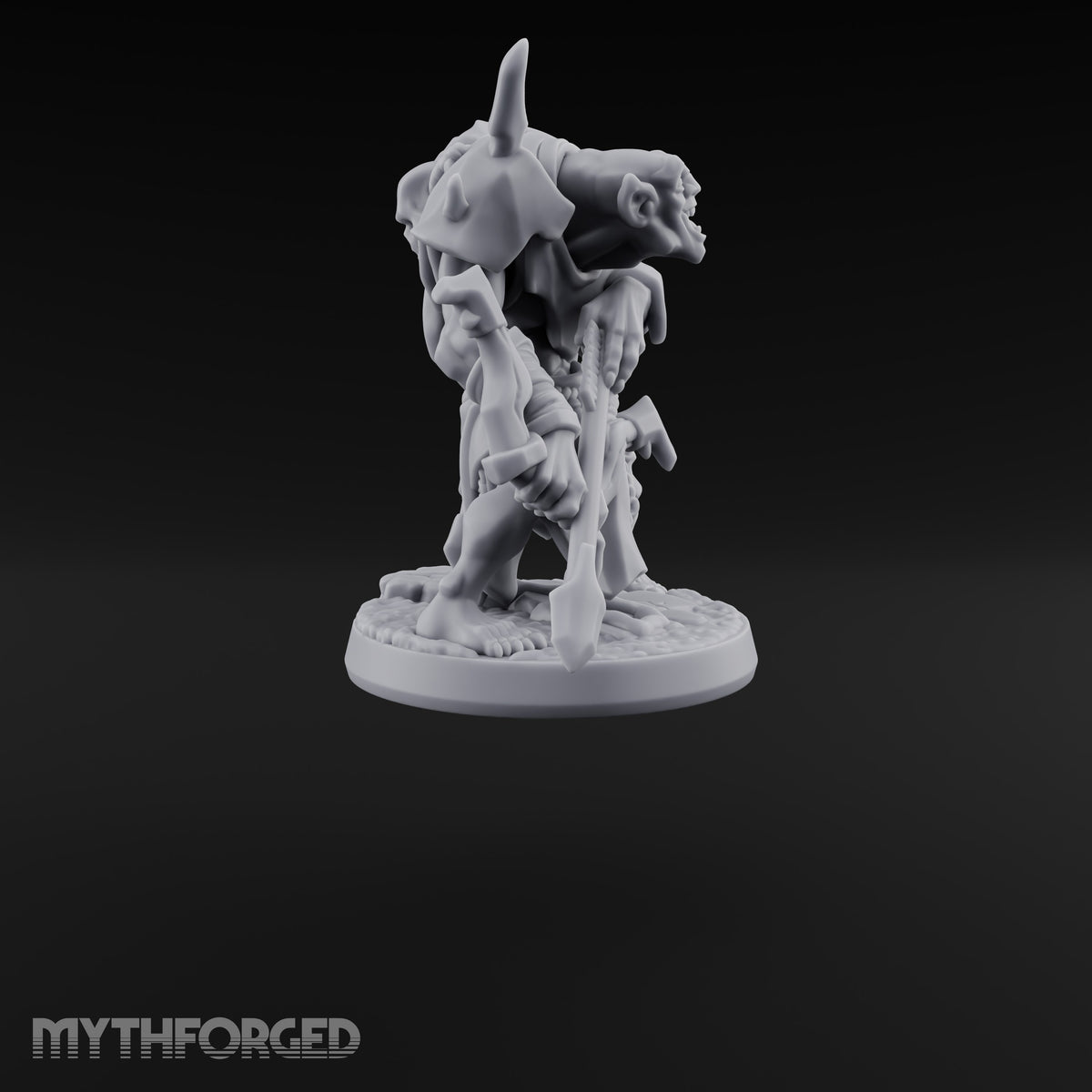 Volley Before Breakfast Goblin Warrior B — Bald
