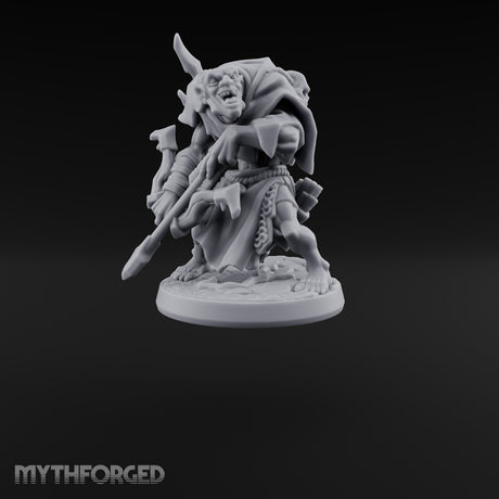 Volley Before Breakfast Goblin Warrior B — Bald