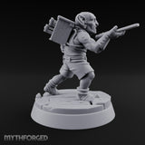 Plank Hauling Gang Orc and Goblin Carpenters — C