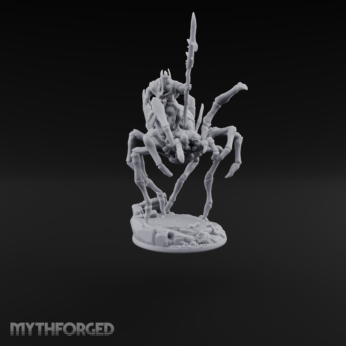 Spider Wasn't Consulted Goblin Chief and Giant Spider C