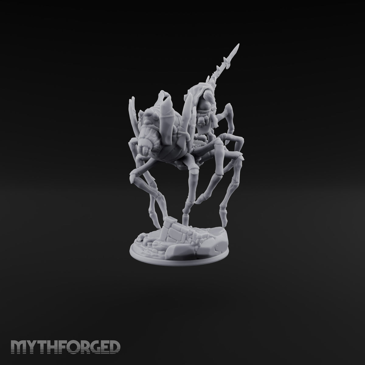 Spider Wasn't Consulted Goblin Chief and Giant Spider C