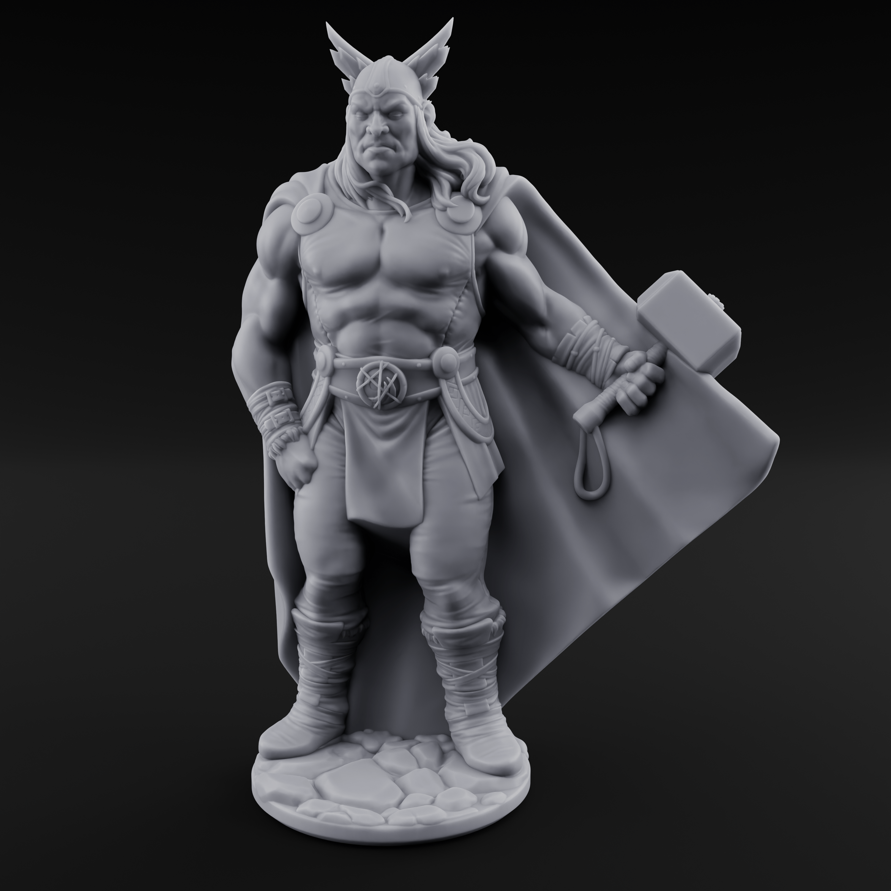 Cape Billowing God Of Thunder