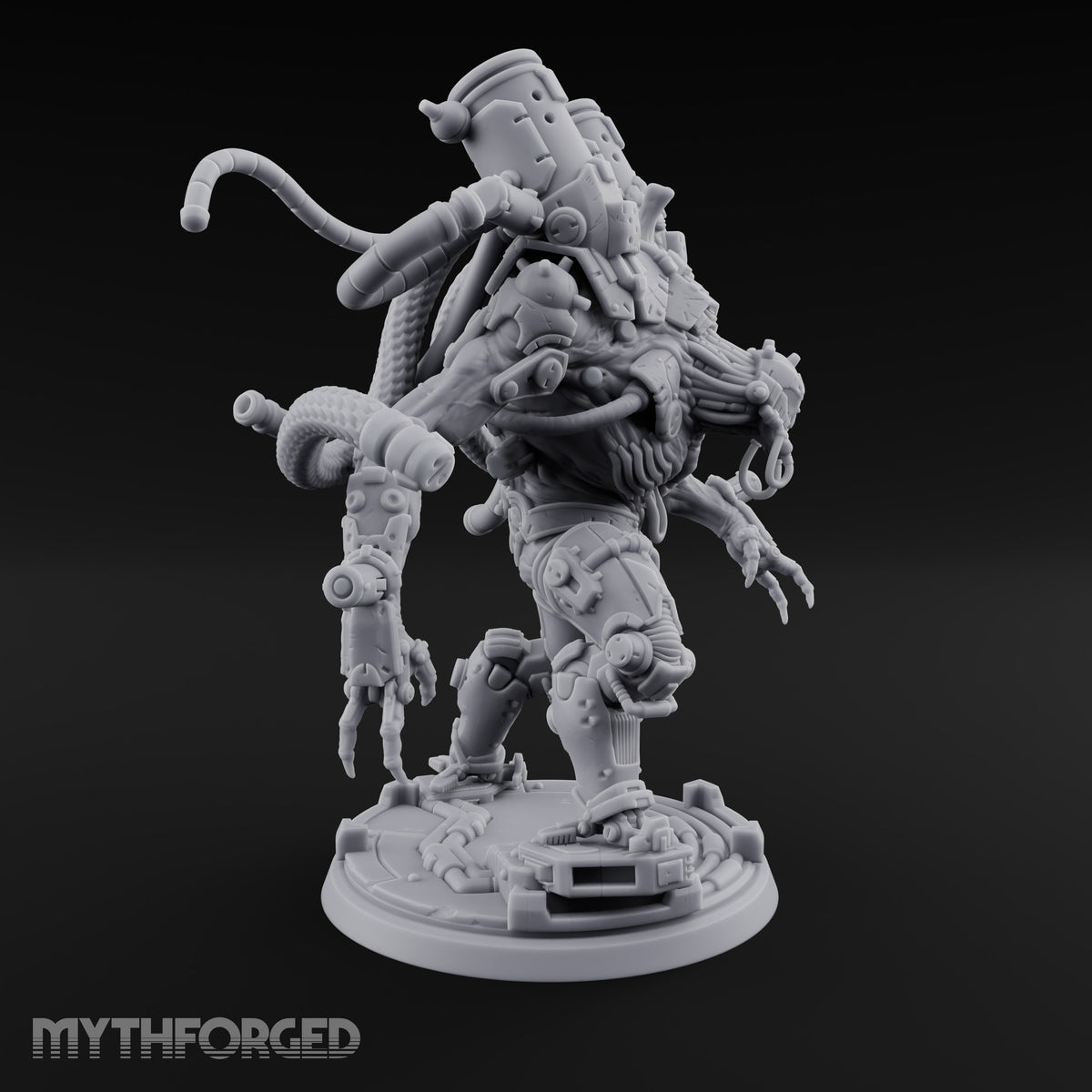 Tube-Fed, Never Satisfied Flesh Golem Canister Brute