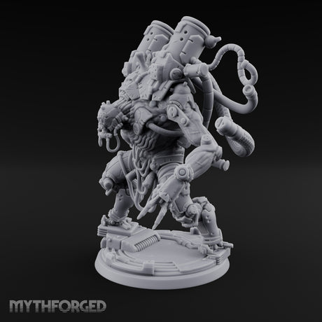 Tube-Fed, Never Satisfied Flesh Golem Canister Brute