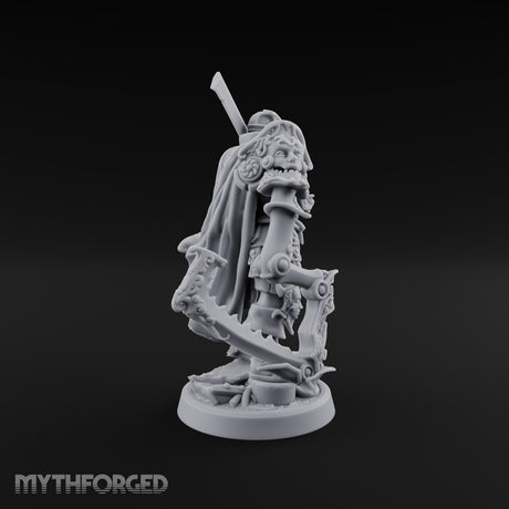 Traded an Arm for an Edge Human Bearded Warrior with Mechanical Blade Arm and Greatsword