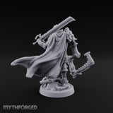 Traded an Arm for an Edge Human Bearded Warrior with Mechanical Blade Arm and Greatsword