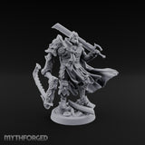 Traded an Arm for an Edge Human Bearded Warrior with Mechanical Blade Arm and Greatsword