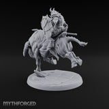 Thundering Into Battle Beastman Gorthek Rider A — Without