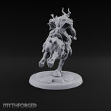 Thundering Into Battle Beastman Gorthek Rider B — Without
