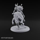 Thundering Into Battle Beastman Gorthek Rider B — Without