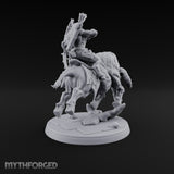 Thundering Into Battle Beastman Gorthek Rider D — Without