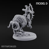 Thundering Into Battle Beastman Gorthek Riders — D · Without