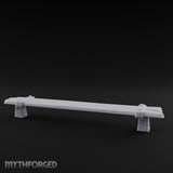 Grain-Grooved Stump-Footed Tavern Bench gallery 5