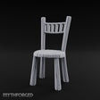 Grain-Streaked Slat-Backed Tavern Chair