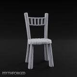 Grain-Streaked Slat-Backed Tavern Chair gallery 2