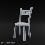 Grain-Streaked Slat-Backed Tavern Chair gallery 9