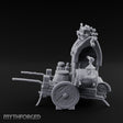 Grape-Laden Lantern-Hung Merchant Wine Cart Miniature for Dungeons and Dragons, Pathfinder or other TTRPGs