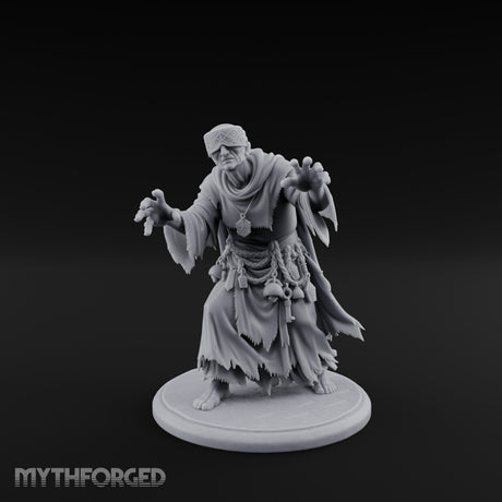 Grasping Claw Reaching Necromancer Miniature for Dungeons and Dragons, Pathfinder or other TTRPGs