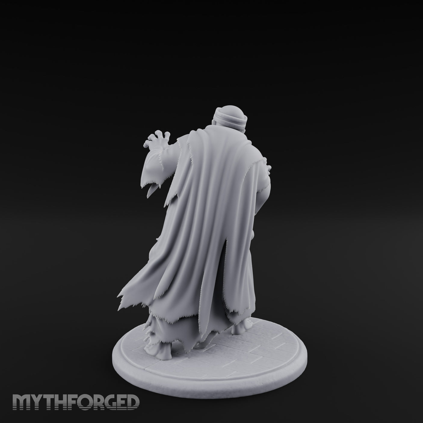 Grasping Claw Reaching Necromancer Miniature for Dungeons and Dragons, Pathfinder or other TTRPGs